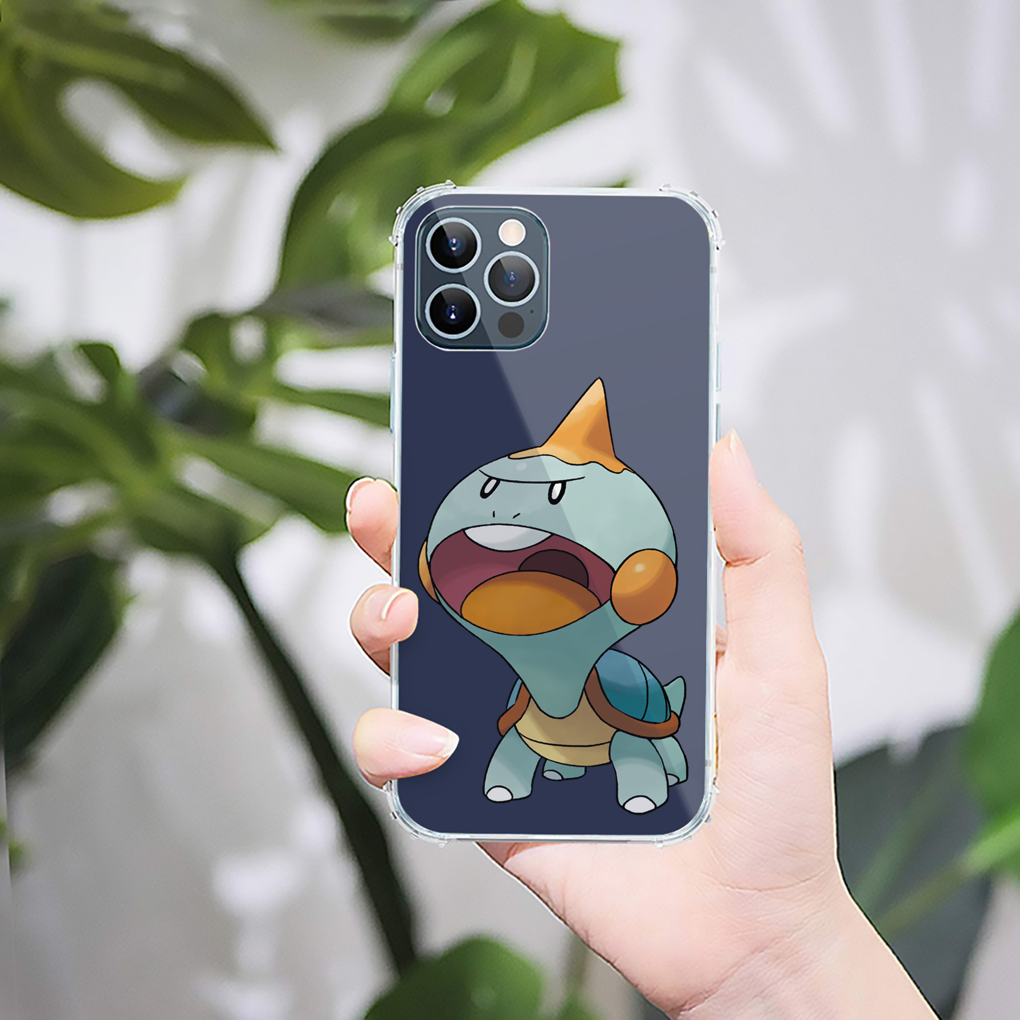 （画像用） ポケットモンスター Pokémon 【iPhone 12シリーズ対応】透明スマホケース（クリアソフトケース）